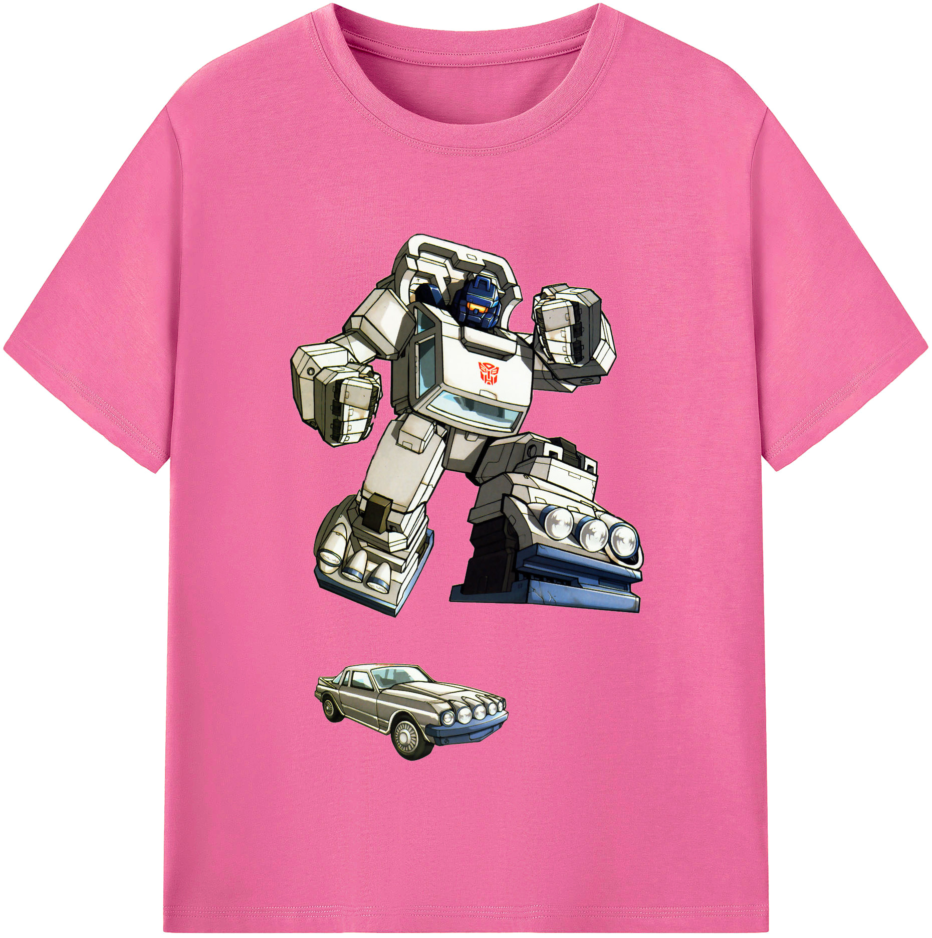 （画像用）  レディースカジュアルプリントTシャツ（綿100％）